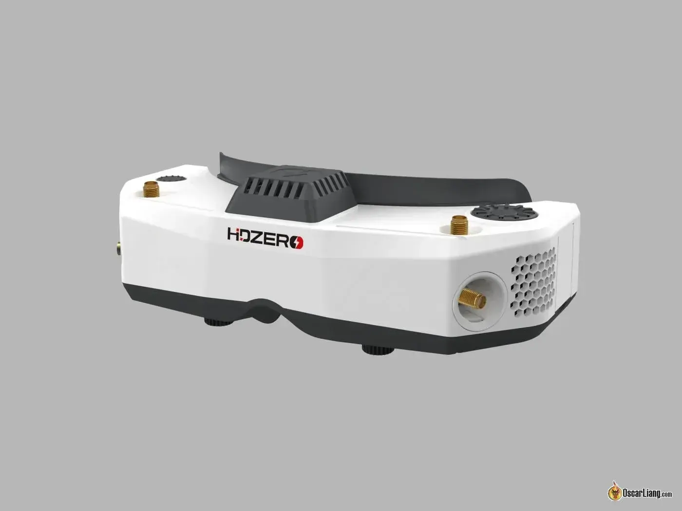 HDZero mobile application screenshot showing the FPV interface.